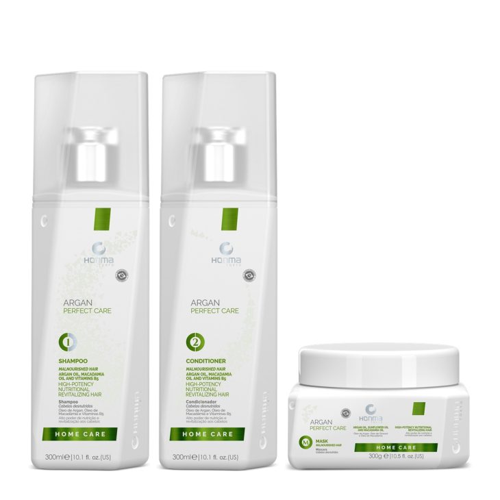 Sampon Balsam si Masca cu ulei de Argan si Keratina. Ingrijire par dupa indreptare cu Keratina.