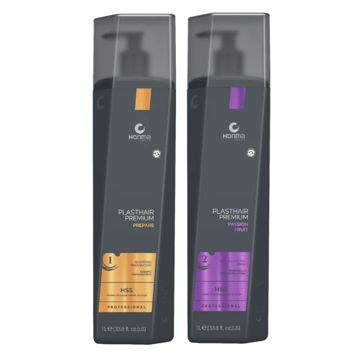 Tratament keratina par grosime medie sau subtire Bixyplastia Passion Fruit 1000ml - Honma Tokyo 2021