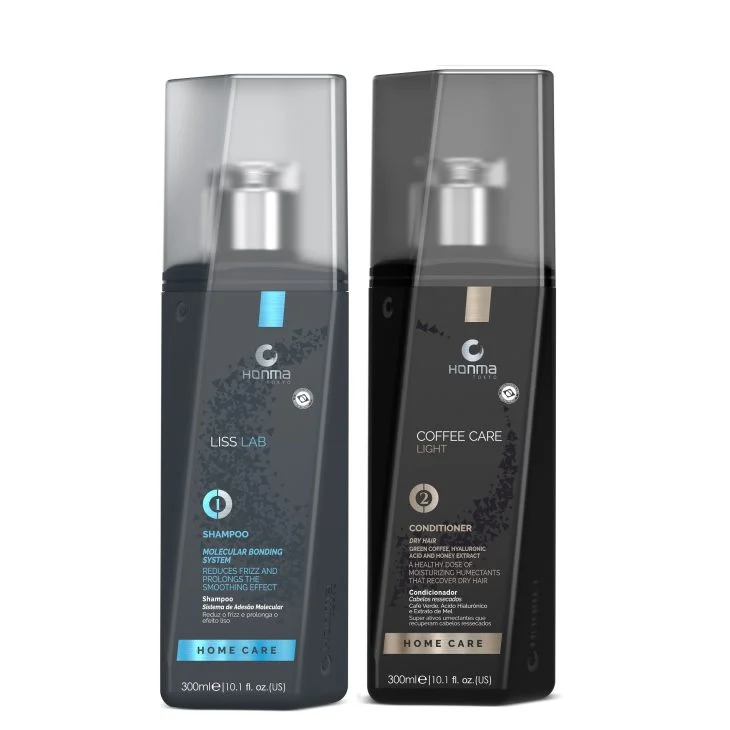 Oferta Combo Sampon Liss Lab si Balsam Coffee Light